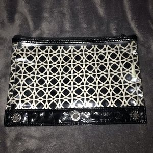 Vera Bradley Night & Day 3-Ring Clear Pencil Case